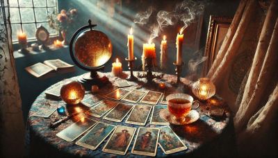 Тарот карти со скрипта. Tarot karti