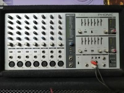 PHONIC 740 RAZGLAS 2x220w
