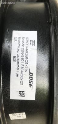 BOSE zvucnici za audi a4. B7 i b6 fabricki