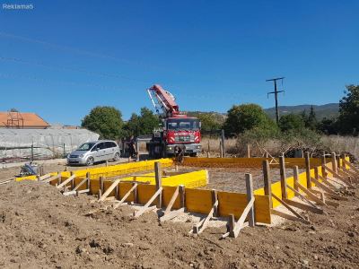 Izvedba na potporni zidovi ogradi cokli drugi betonski rabot