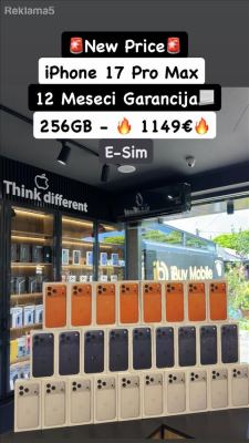 iPhone 17 Pro Max E-Sim --Novi--IBuy Mobile--