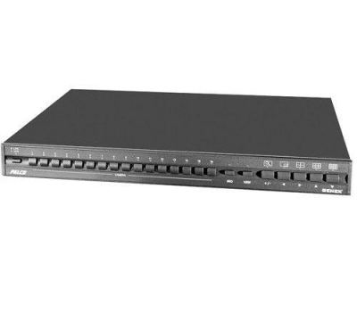 Pelco 16-канален дуплекс Genex мултиплексер
